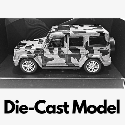 Metal Cars Die Cast Car | 1981 Die-Cast Metal ( Small Grey Jeep Die-Cast)