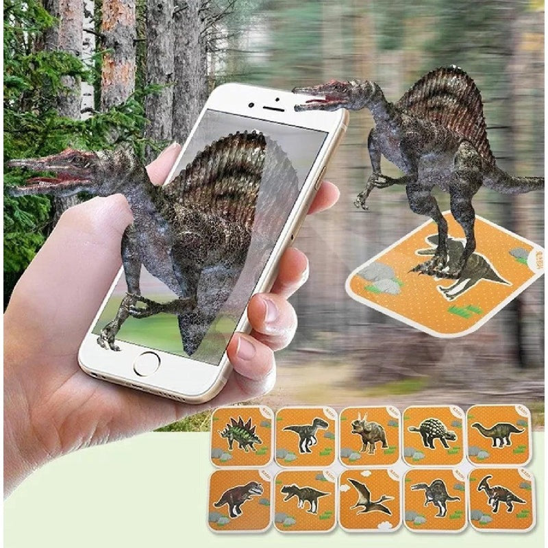 Educational Animal Flash Card Game 4D Augmented Reality Learning Toy - HelloKidology