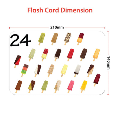 Educational - Numbers Flash Cards for Kids Early Learning