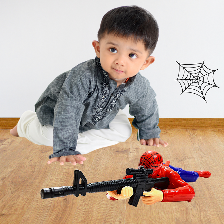 Crawling Spiderman Toys | Crawling Toy | Big in Size (14 Inch)