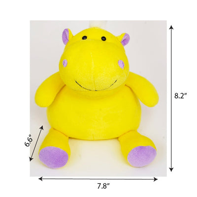 Furrendz Hippy Hippo 10" Plush - Yellow