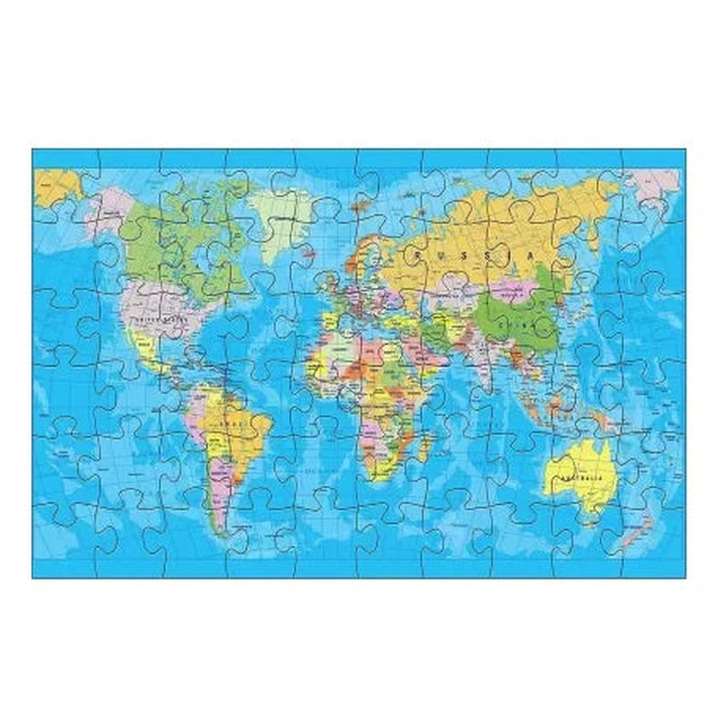 Play and Learning Jigsaw Puzzle Game Combo India Map World Map & Solar System (108 Pieces)