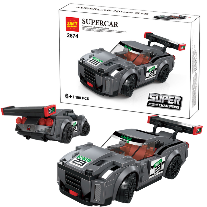 GTR Supercar DIY (190-Pieces)