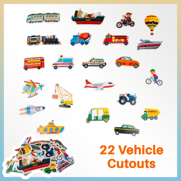 Transport Activity Mat (Educational Activity Mat)