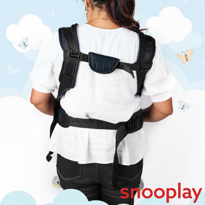 Steelbird Toy Original Steelbird 4 in 1 Royal Baby Carrier (Blue & Black)