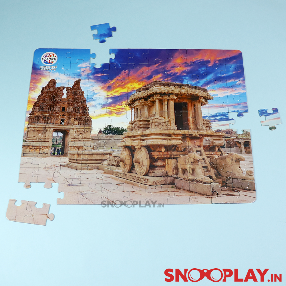 4 in 1 Wonders Of India Jumbo Jigsaw Puzzle (4 x 99 Pieces)