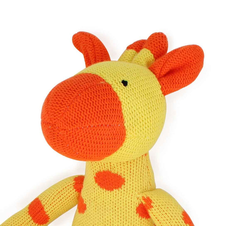 Giraffe Knitted Cuddly Buddy