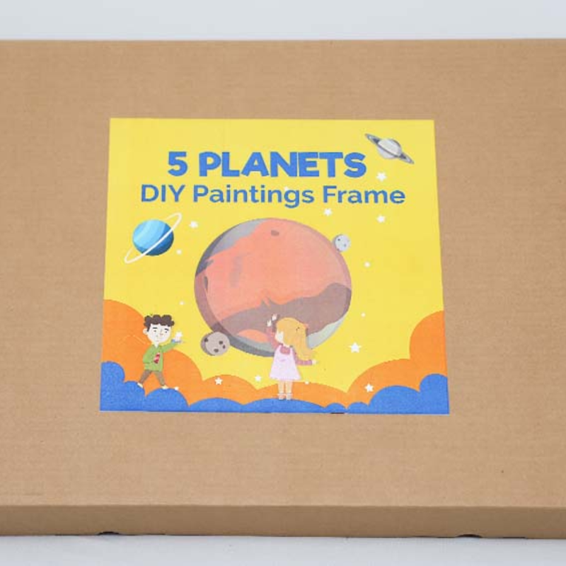 5 Planets DIY Painting Frames