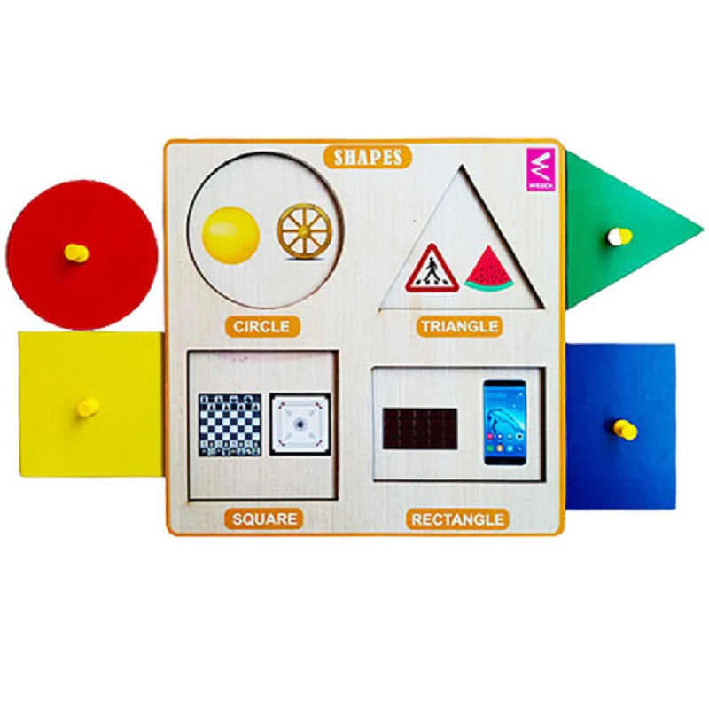 Shapes Peg Board with Inner side