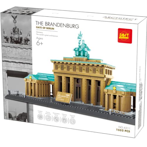 Branden Burg Gate Creative Building Block Set  (1552 Pieces)