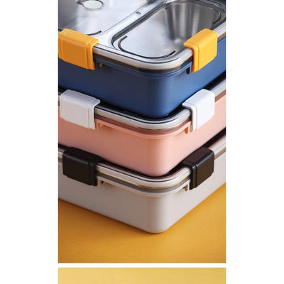 4 Compartment Lunch Box Stainless Steel Tiffin Box