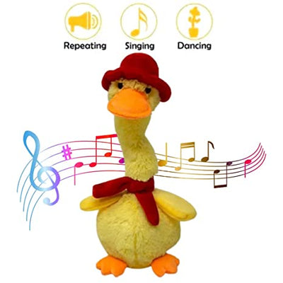 Dancing Duck - Soft Toy (Assorted Colors)