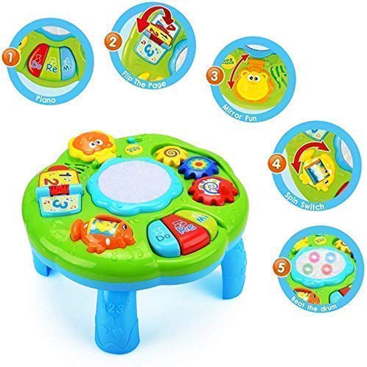 2 in 1 Musical & Busy Board Learning Table Game (1-3 Years)