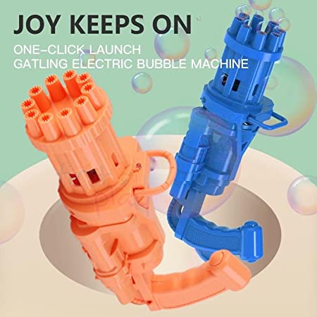 Electric Bubble Gun - Orange