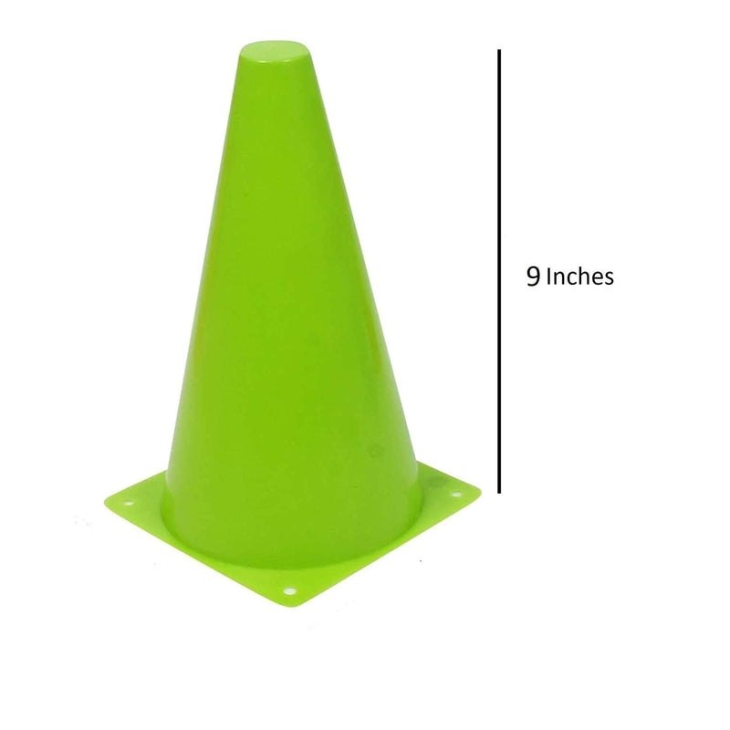 Multicolored Stacking Cones Sports Training (Set of 6) - 9 Inches