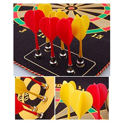 We bring you the Ultimate Dual sided Magnetic Dart Game. On it's one side is the traditional points game