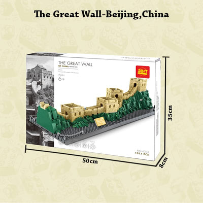 The Great Wall of China Model Building Block Set (1517 Pieces)