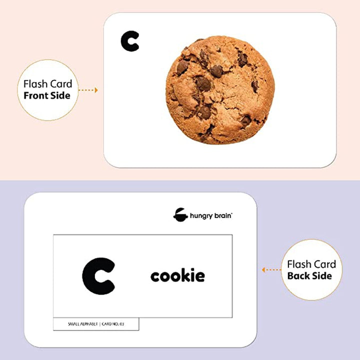 New  Educational Small Alphabet Flash Cards for Kids Early Learning