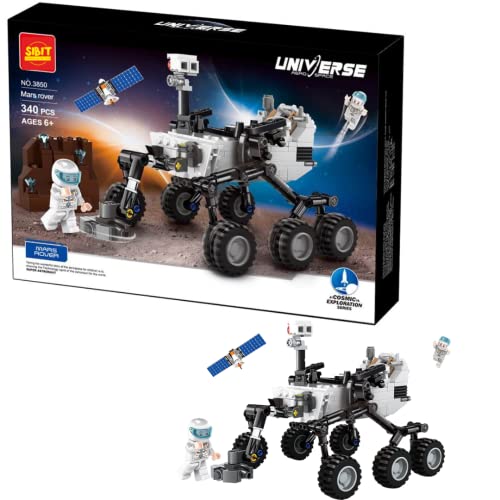 Aerospace Mars Rover Toy Building Blocks Kit (340 Pcs)