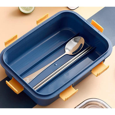 4 Compartment Lunch Box Stainless Steel Tiffin Box