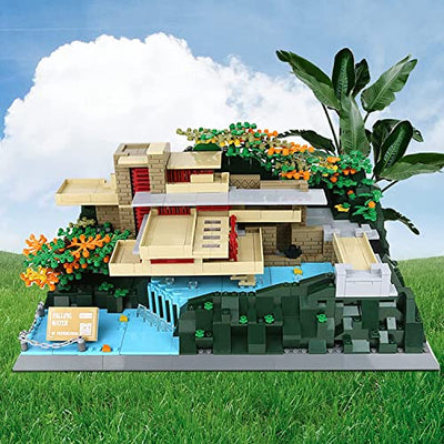 Fallingwater Building Blocks Set (1220 Pieces)