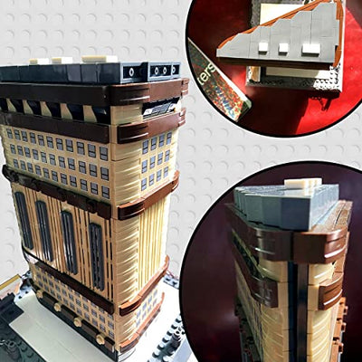 Flat Iron Building- New York  Model Toys Set (838 Pieces)