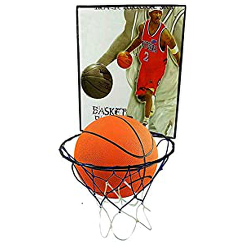 Wall Mountable Basketball Hoop Set (with 5 No. Basketball)