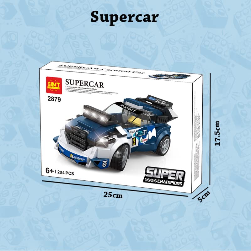 Sports Car DIY Kit  (200 Pieces)