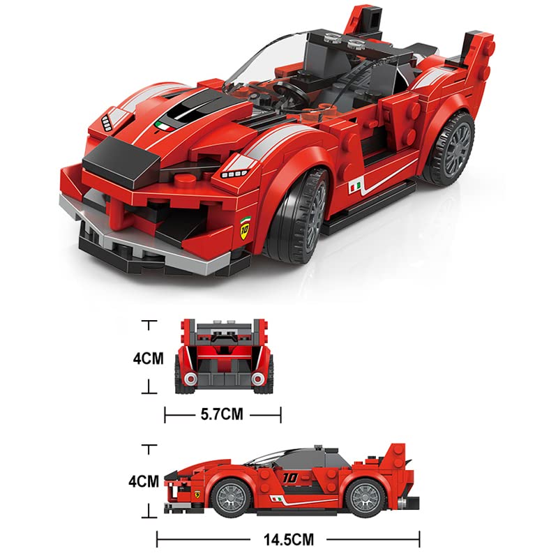 Ferrari  Sport Cars DIY Blocks  (184 Pieces)