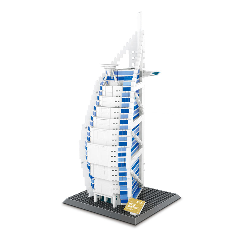 Burjal Arab Hotel Building Block Toys Set (1368 Pieces)