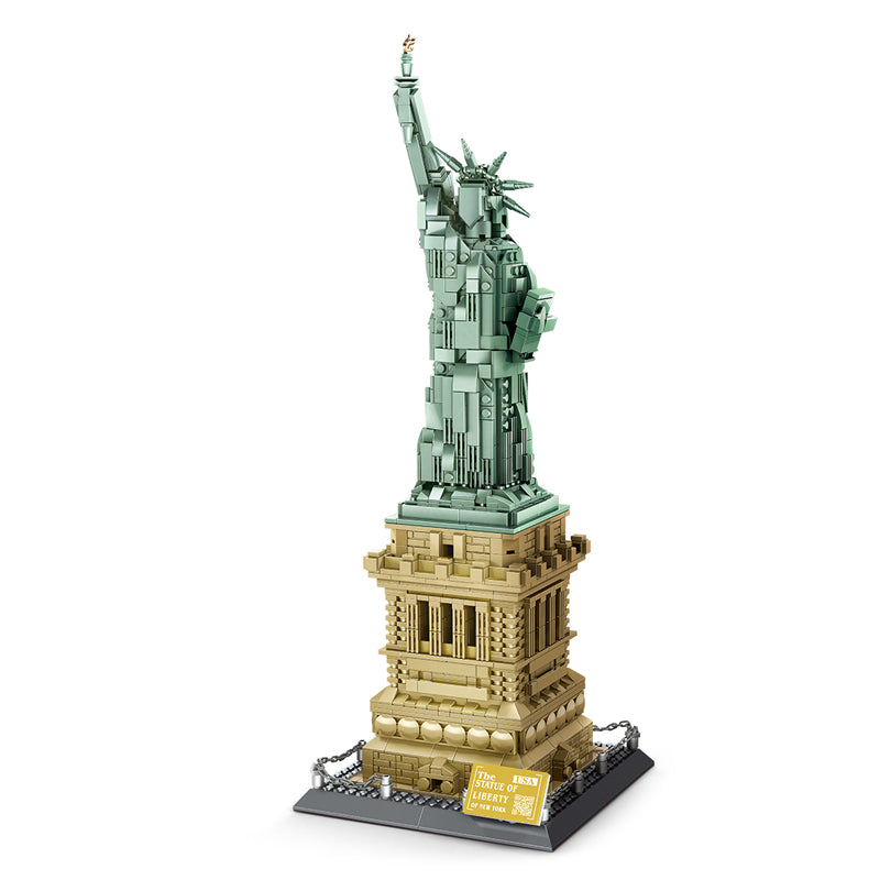 Statue of Liberty Model Building Block Set (1577 Pieces)