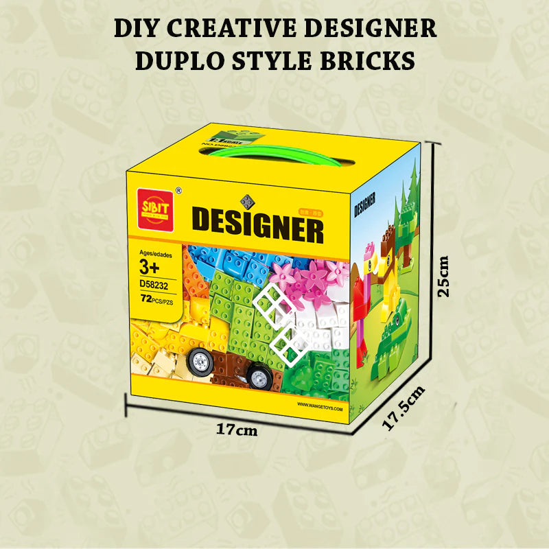 Kid's DIY Creative Designer Craft Kit  (72 pcs)