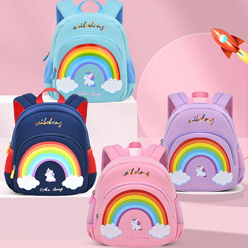 Premium Quality Unicorn Rainbow Backpack - Assorted Colours