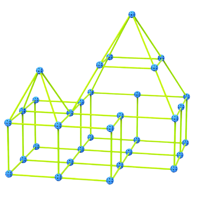 DIY Fort Construction Kit (85 pieces)