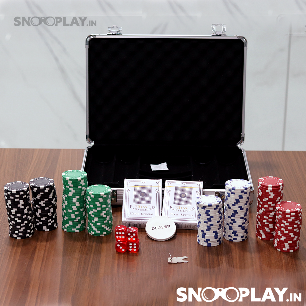 200 Pieces Poker Set with Briefcase