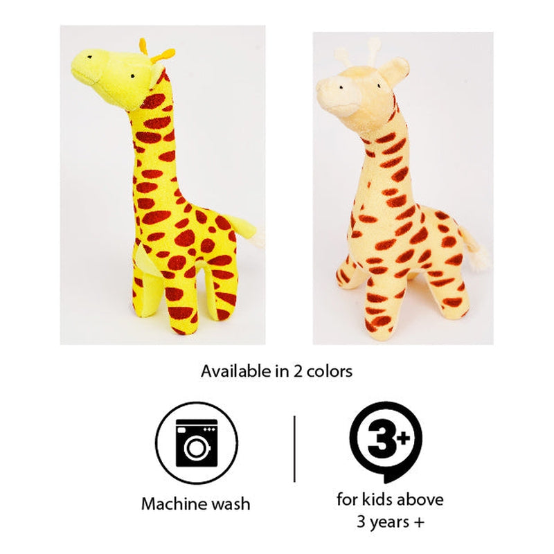 Furrendz Zesty Giraffe 10" Plush - Yellow