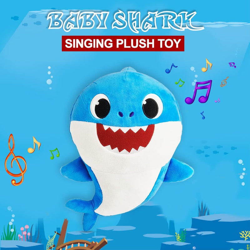 Baby Shark Plush  Singing Plush Toy 8 Inch