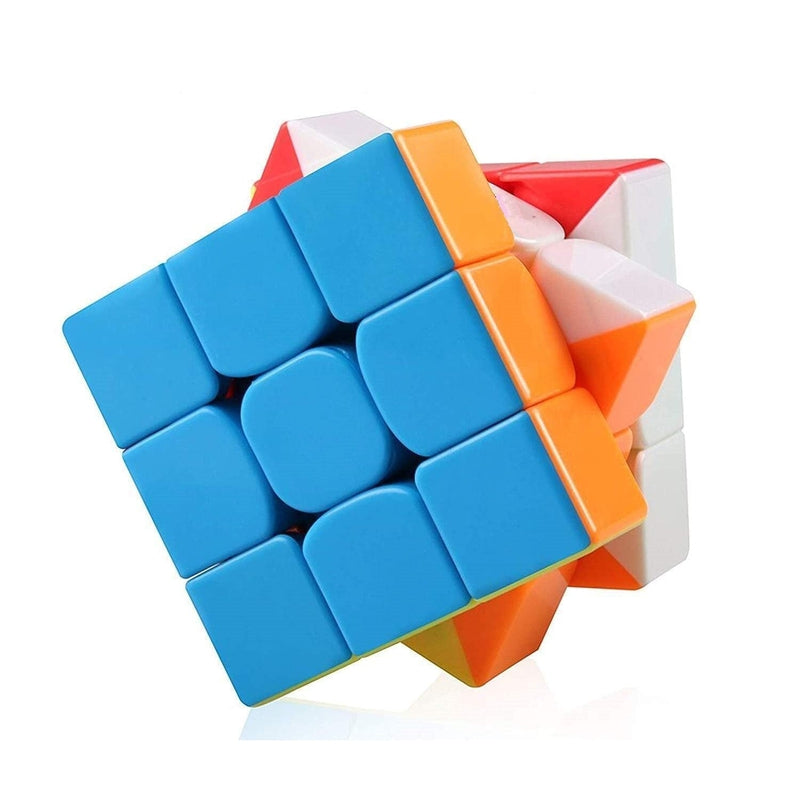 IQ Brain Storm Teaser 2.2x2.2 Inches Speed 3 Layers Cubic Square Shape Magic Puzzle Cube Toy for Kids & Adults- Multicolor