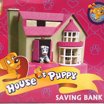 Puppy House Piggy Bank
