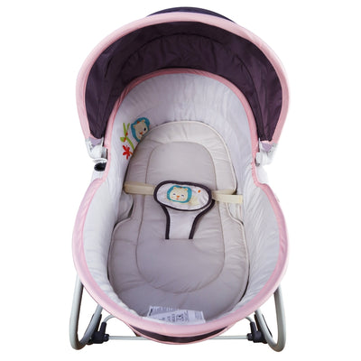 5 in1 Rocker & Bassinet - Pink