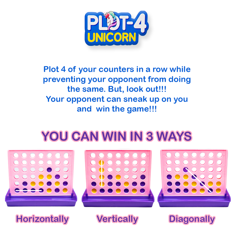 Plot-4 Unicorn (2 Player Game)