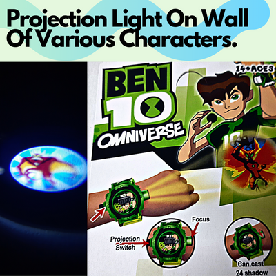 Ben 10 Watch | Omnitrix Watch | Projector Watch for Kids