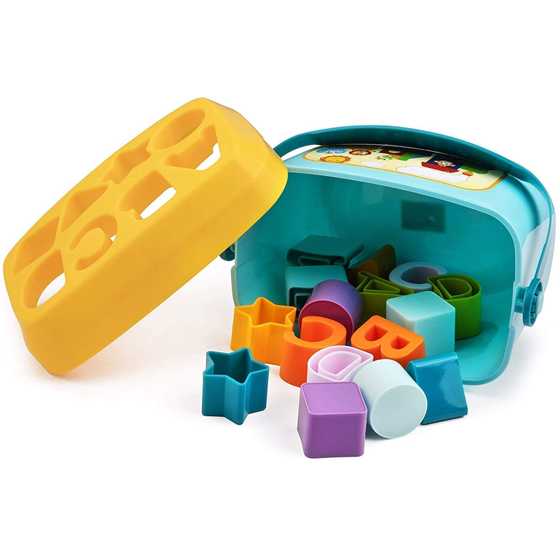 ABC and Shape Pieces Sorting Developmental Toy