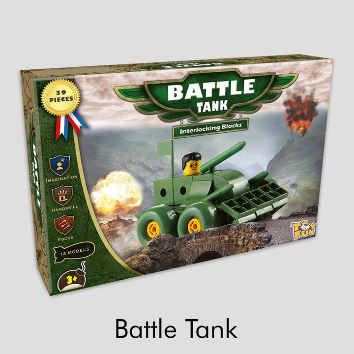 Battle Tank Building Block ( 39 pieces)