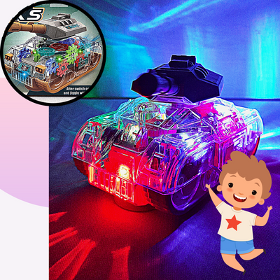 Tank Toys | Gear Light Toy | 3D Lightning | Music | for Kids (Gear Lightning Tank Toy)