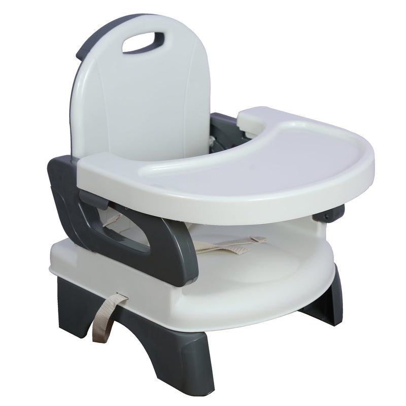 Folding Booster Seat - Grey