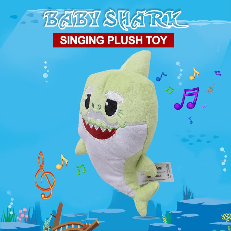 8" Baby Shark Plush Singing Toy (6 Months - 7 Years)