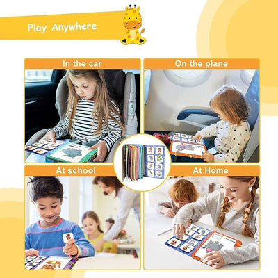 Montessori Busy Book for Kids to Develop Learning Skills - HelloKidology