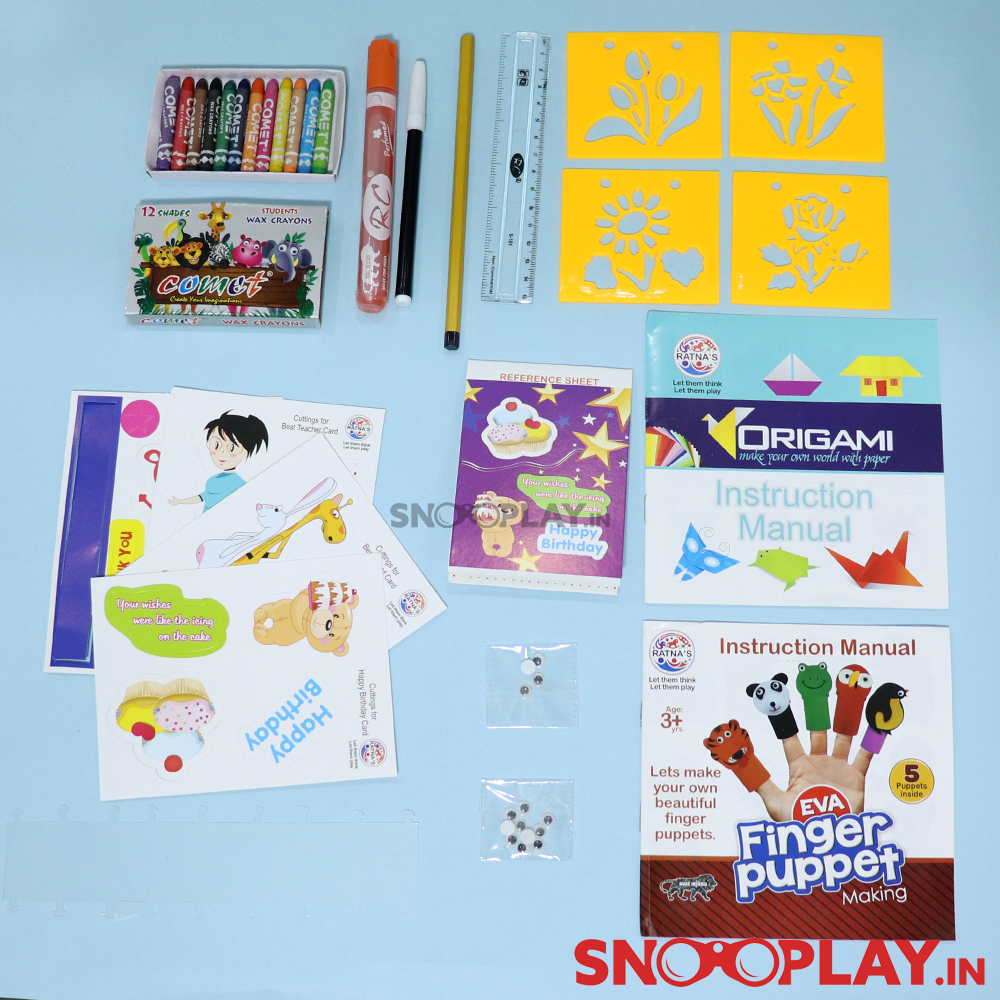 5 in 1 Craft Kit For Kids - Art & Craft