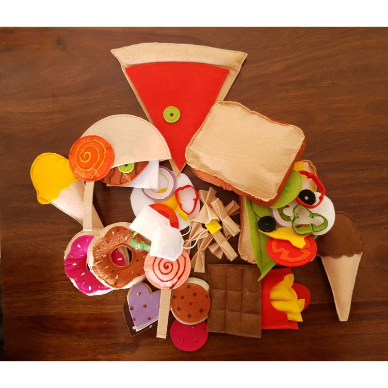 Master Chef Felt Food Set